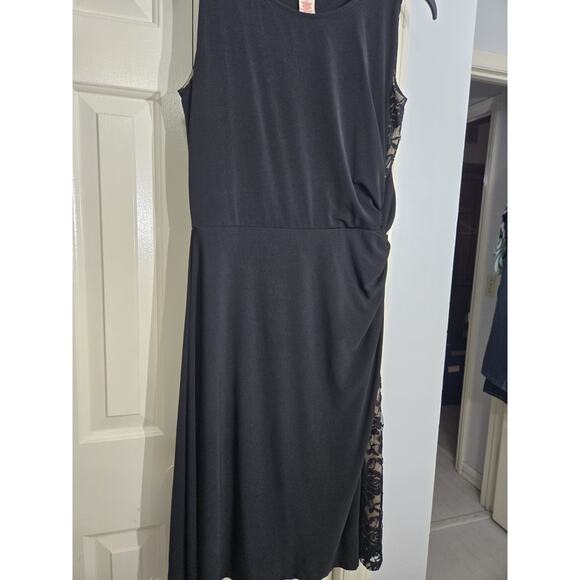 Candalite Dress Women Small W Beige Color Lace On Side Dressy Party Gothic - Picture 2 of 7